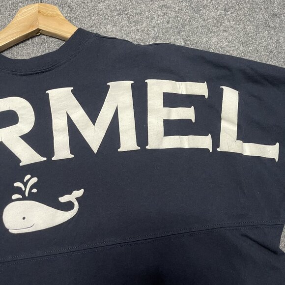 West Trend Carmel Long Sleeve Navy Crewneck Sweatshirt S - Picture 10 of 11